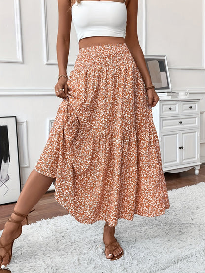 Elena Floral Print Ditsy Skirt