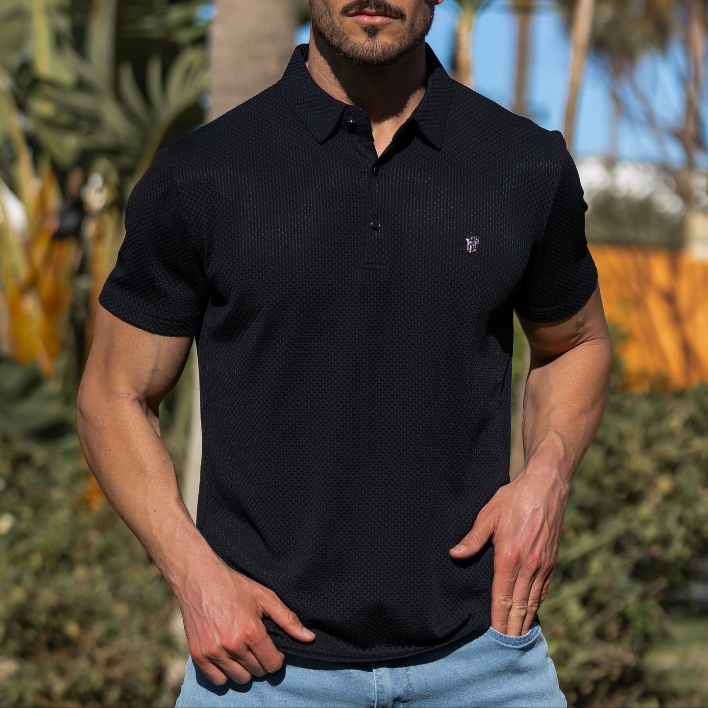 ENRICO Short-Sleeve Polo
