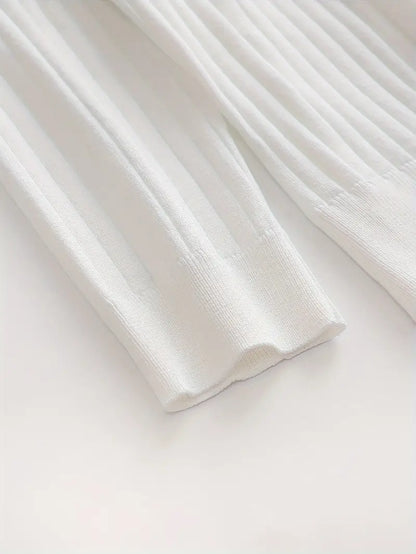 RENVO Muscle Fit Knit Sweater