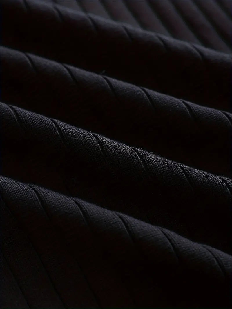 RENVO Muscle Fit Knit Sweater