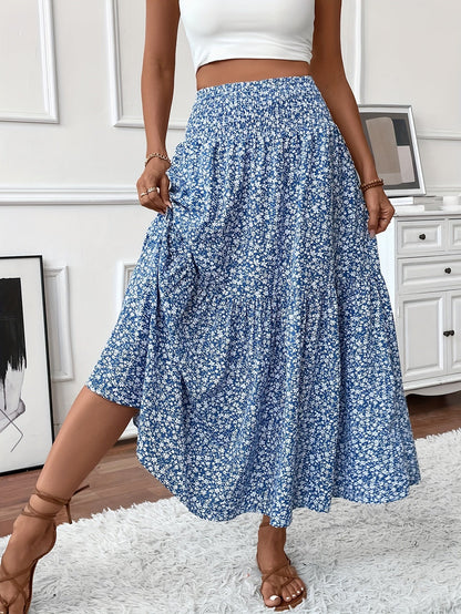 Elena Floral Print Ditsy Skirt