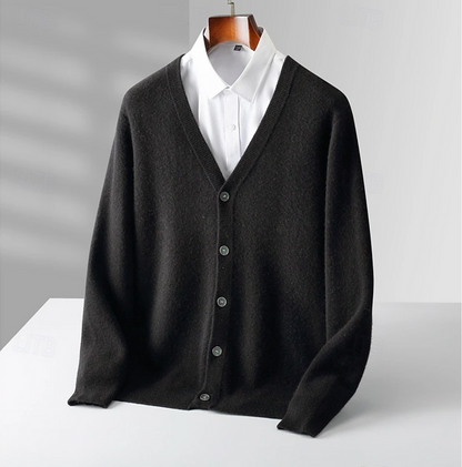 OREN Classic V-Neck Cardigan