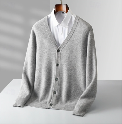 OREN Classic V-Neck Cardigan