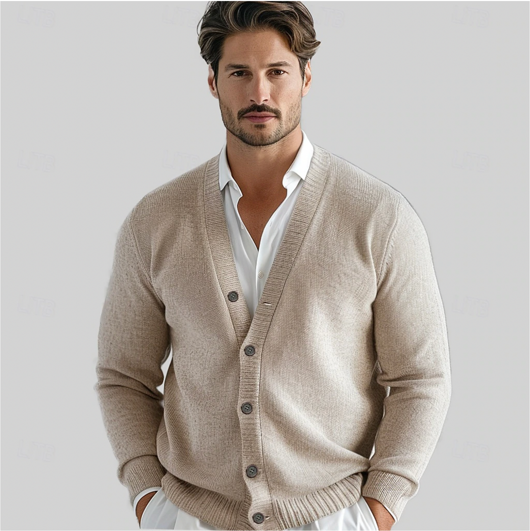 OREN Classic V-Neck Cardigan