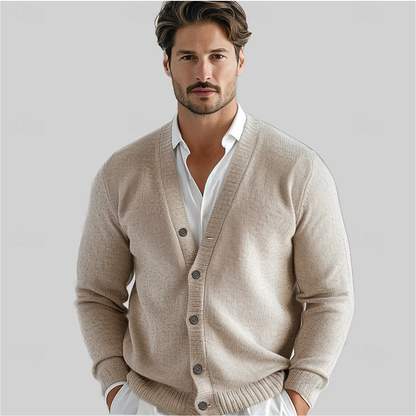 OREN Classic V-Neck Cardigan