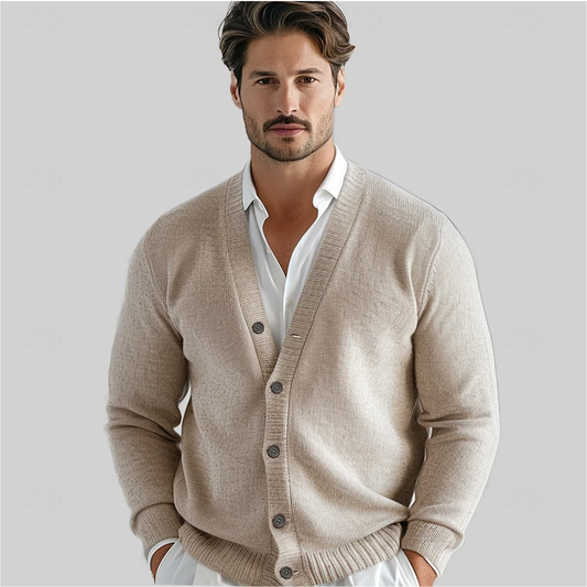 OREN Classic V-Neck Cardigan