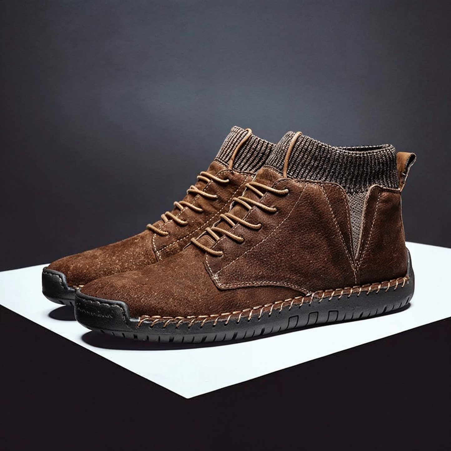 RAVENFORD Suede Road Sneakers