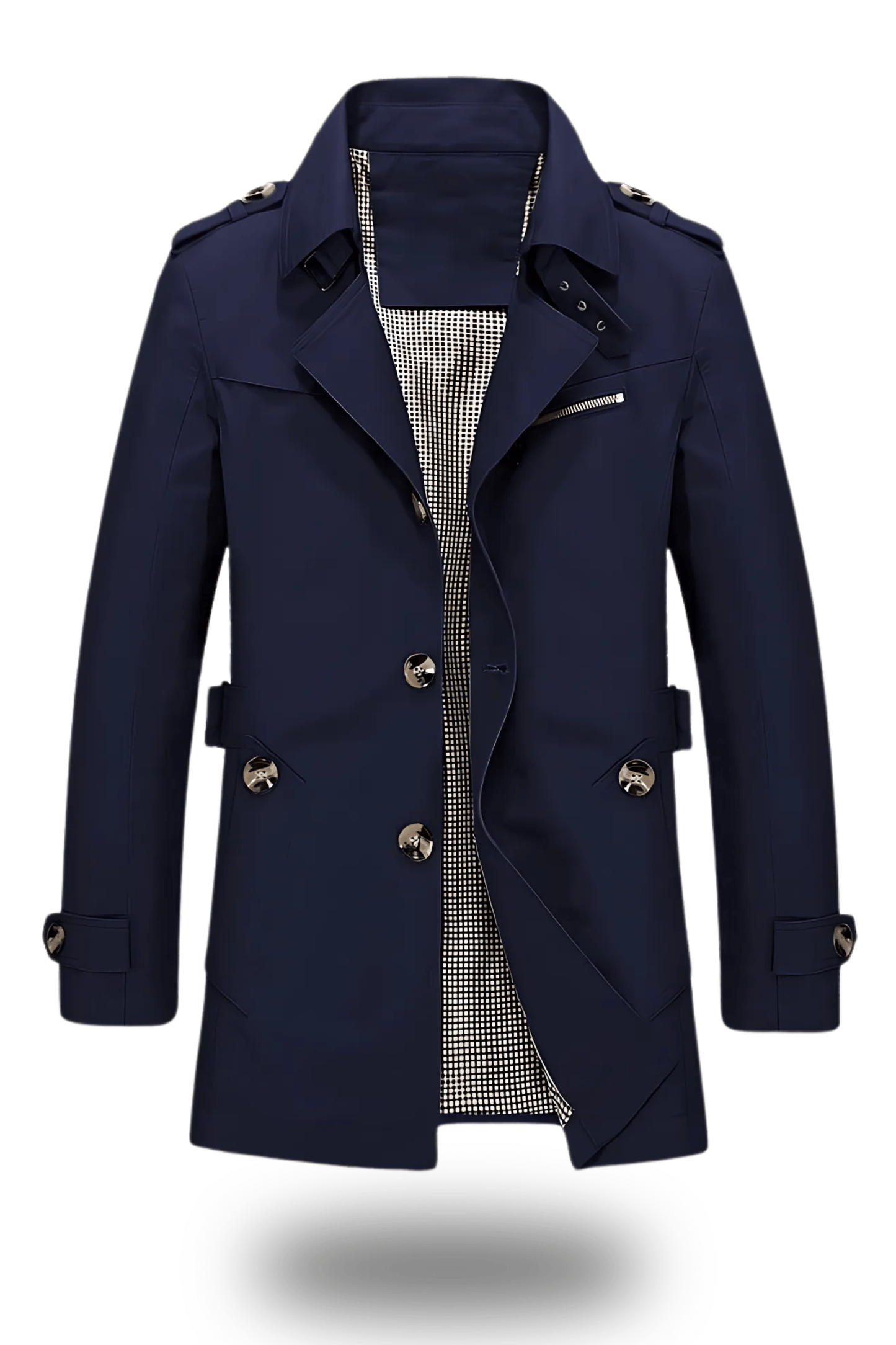 CAEVEN Denim Trench Coat