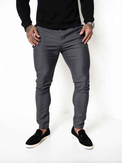CALDEN Wrinkle-Free Slim Fit Trousers