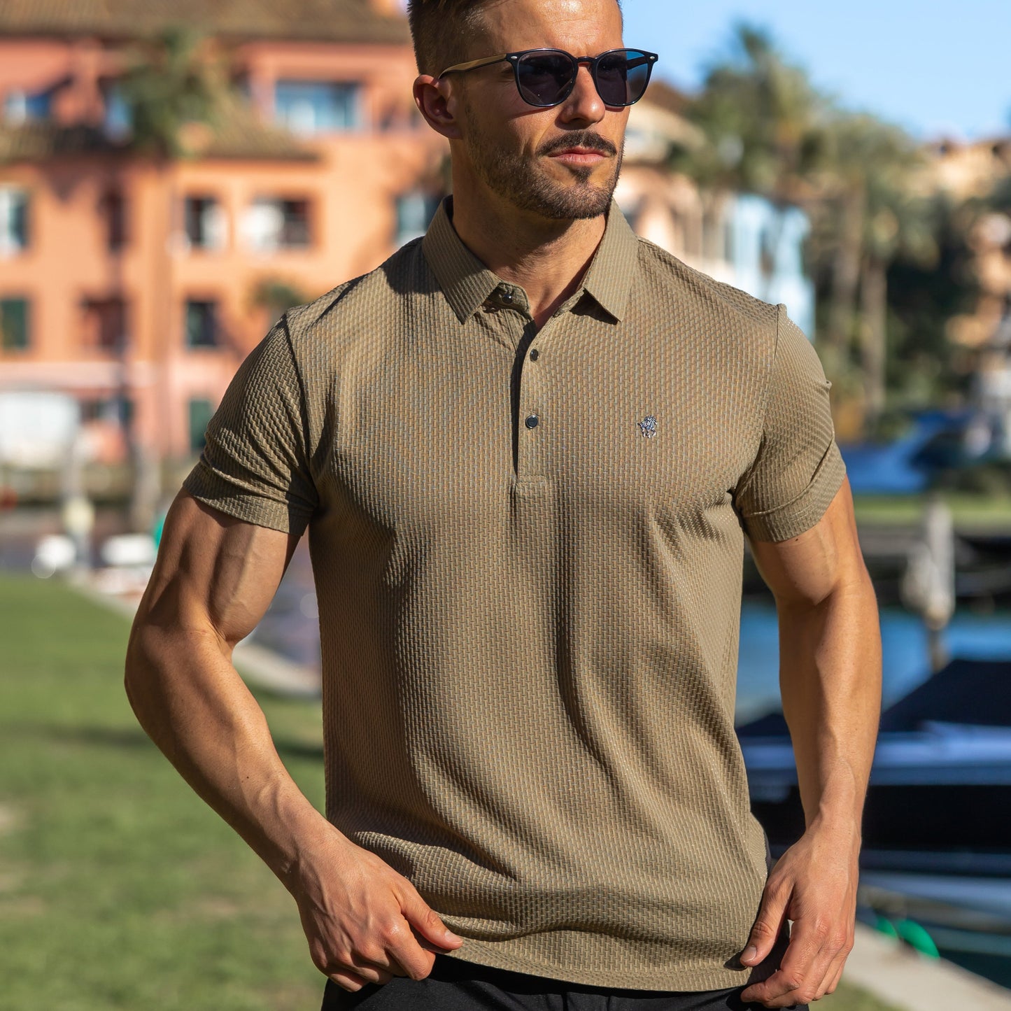 ENRICO Short-Sleeve Polo